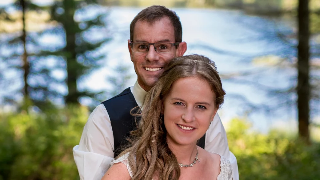 Hochzeitsfotoshooting Outdoorfotografie am Arbersee